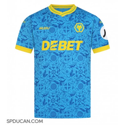 Muški Nogometni Dres Wolves Rodrigo Gomes #21 Rezervni 2025-26 Kratak Rukav Muški Nogometni Dres Wolves Rodrigo Gomes #21 Rezervni 2025-26 Kratak Rukav